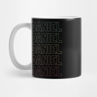 Daniel Name Pattern Mug